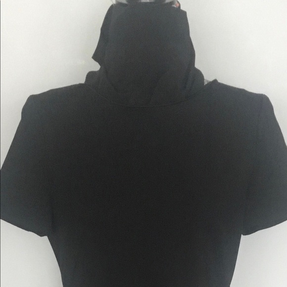 Escada Sport Classic Short Sleeve Dress w Lace & Grommet Detail Black Sz 38 - Picture 11 of 16